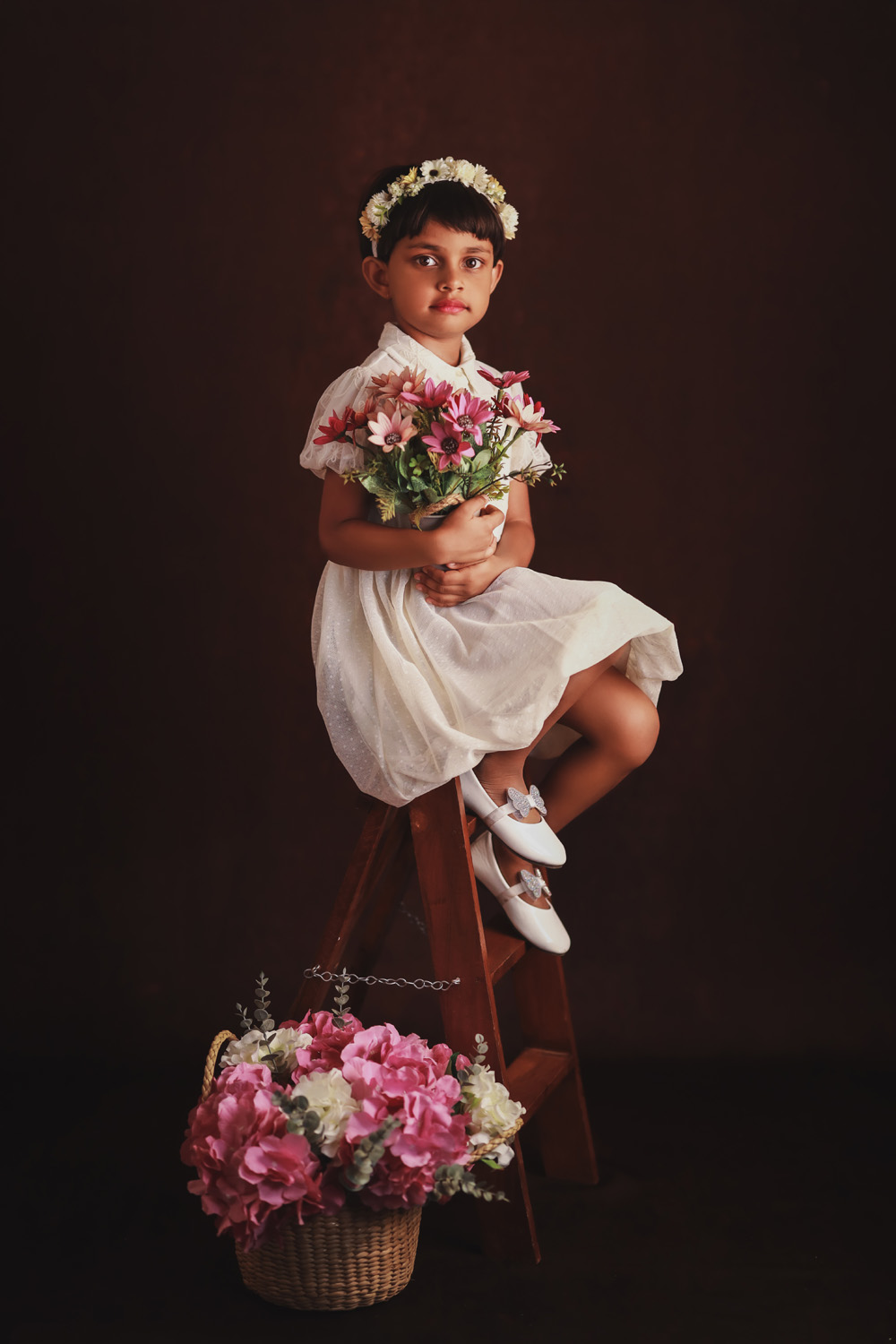 Rustic Bloom Portraits (2)